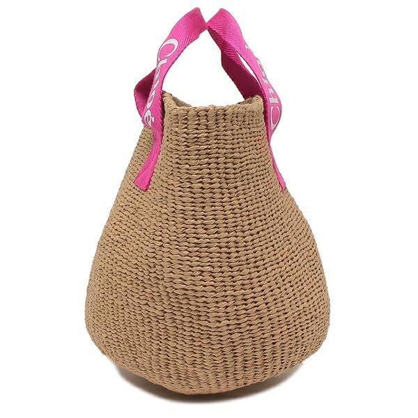 Chloé かごバッグ ベージュ Chloe - 新品 Chloeクロエ キッズ かごバッグ ナチュラル